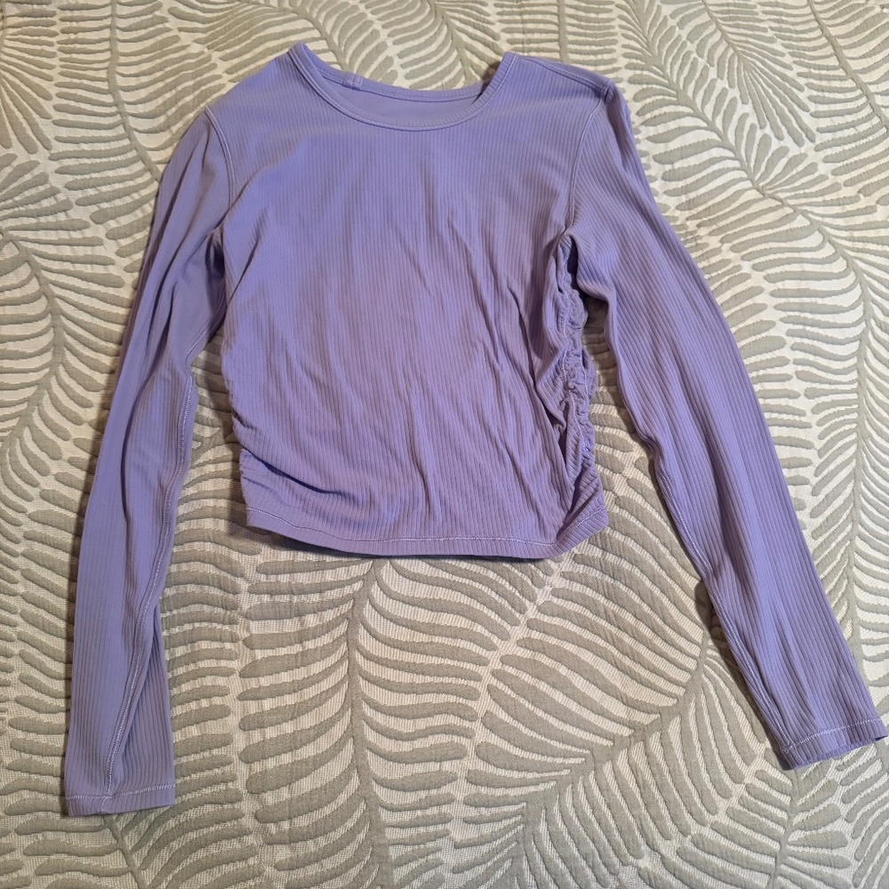 All It Takes Ribbed Nulu Long-Sleeve Shirt